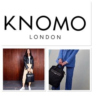 Knomo Chiltern Backpack Tote in Black
